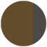 brun argile/gris anthracite